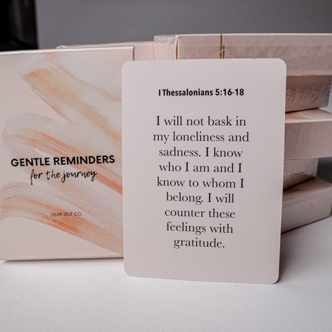 Daily Affirmation Gentle Reminders Cards