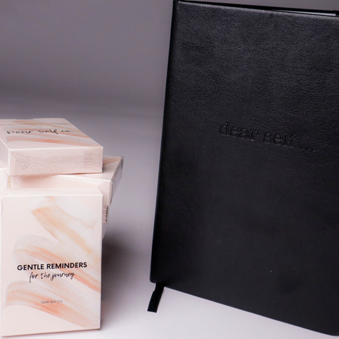 Dear Self Journal + Affirmation Deck Bundle