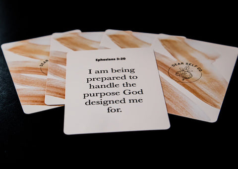 Dear Self Journal + Affirmation Deck Bundle