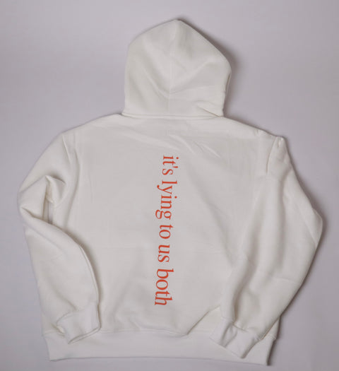 "i have anxiety too." Creamsicle Hoodie Set